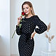 Dress 'Angelica' black. Dresses. Designer clothing Olesya Masyutina. My Livemaster. Фото №4