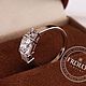 Золотое кольцо с бриллиантами. Кольцо помолвочное. FROLOF JEWELRY. Ярмарка Мастеров.  Фото №4