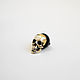 Заказать Значок Skull Pin I Brass. The Vale of Tears. Ярмарка Мастеров. . Значок Фото №3