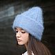 Заказать Вязаная шапка такори Fuzzy. Ольга Устюгова (dollyknit). Ярмарка Мастеров. . Шапки Фото №3