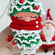 MK Herringbone, crochet master class, Christmas tree toy. Knitting patterns. Natalya Spiridonova. My Livemaster. Фото №4