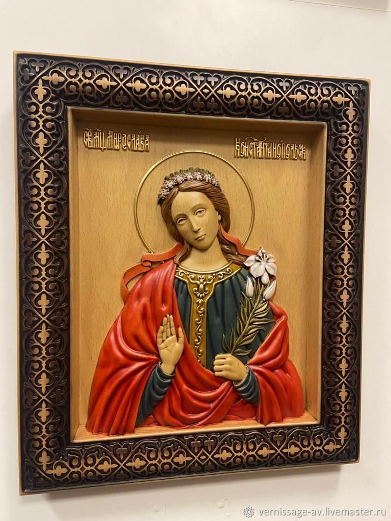 Икона святая Мирослава Константинопольская, Иконы, Санкт-Петербург,  Фото №1