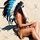 Заказать Индейский головной убор Роуч. Dream Pocahontas. Ярмарка Мастеров. . Карнавальные головные уборы Фото №3