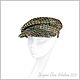 Order Chanel style caps. Italian tweed cap. Newsboy cap. Elena Ushakova. Livemaster. . Caps1 Фото №3