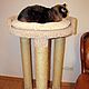 scratching post 'Dream' (for large cats). Scratching Post. Workshop for dogs and cats. My Livemaster. Фото №4