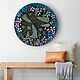 Copy of Copy of Copy of The circle painting on wood 60sm "Night lighthouse", Pictures, Moscow,  Фото №1