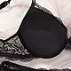 Заказать Кружевное нижнее белье с плотными чашечками, черное. WISHNY Lingerie Collection. Ярмарка Мастеров. . Комплекты белья Фото №3