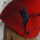 ЖУРАВЛИНАЯ ЯГОДА. Шляпы. Лидия Бондарева (Right Hats). Ярмарка Мастеров.  Фото №5