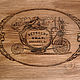 Wooden tray with the engraving 'Tea time'. Trays. kraSochno! (Olga). My Livemaster. Фото №5