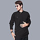 Black Tibetan cotton shirt, Shirts, Tel Aviv,  Фото №1