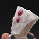  Шпинель на кальците Бирма. Кристаллы. Kossgems. Интернет-магазин Ярмарка Мастеров.  Фото №2