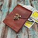 Заказать Чехол для карт таро "Брауни". LeatherTarotCase / NeilaCraft. Ярмарка Мастеров. . Чехол для карт Фото №3