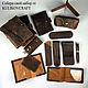 Notepad made of genuine leather with a removable block of paper. Notebook. KullikovCraft. My Livemaster. Фото №4