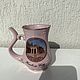 Pink souvenir mug 'Karlovy vary', 1990 (4867). Vintage mugs. antikvar72 (antikvar72). My Livemaster. Фото №4