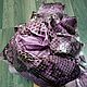 Python skin, color purple, soft dressing!. Leather. SHOES&BAGS. Online shopping on My Livemaster.  Фото №2