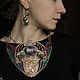 Заказать "The Thistle of old Edinburgh" колье и серьги. Julia Chernopazova Art Jewelry. Ярмарка Мастеров. . Комплекты украшений Фото №3