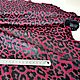 Cuero Genuino leopardo fucsia 0,5-0,65 mm. Leather. tarzderi. Интернет-магазин Ярмарка Мастеров.  Фото №2