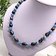 Necklace / beads natural aquamarine and barroko pearls. Beads2. naturalkavni. My Livemaster. Фото №5