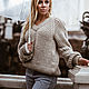 Заказать Свитер оверсайз женский. Prettywoman_look. Ярмарка Мастеров. . Свитеры Фото №3