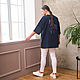 Copy of Long white T-shirt The Mezen painting. T-shirts. NATALINI. Ярмарка Мастеров.  Фото №15