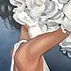 Картина для интерьера « Белые Цветы». Картины. Ольга (olushka39). Интернет-магазин Ярмарка Мастеров.  Фото №2