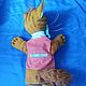 Cat Bonehead. A glove puppet theatre for the play. Puppet show. teatr.tati. My Livemaster. Фото №4