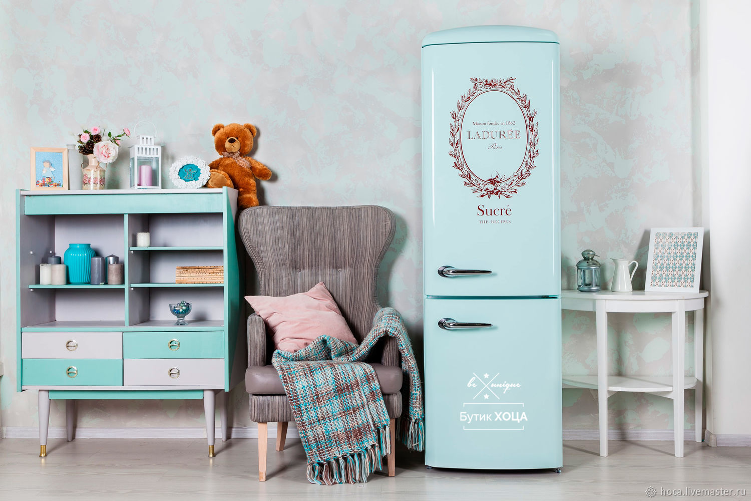 Дизайнерский холодильник Gorenje Laduree в интернет-магазине на Ярмарке ...