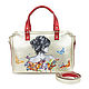 Large women's bag ' Butterflies'. Classic Bag. Pelle Volare. My Livemaster. Фото №5