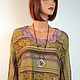 Order Dress loose-fitting boho style ' Je suis libree 2'. Charmante Tutenafelt (crealanafr). Livemaster. . Dresses Фото №3
