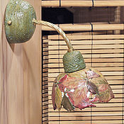 Для дома и интерьера handmade. Livemaster - original item Wild grapes in the fall sconce for porch. Handmade.