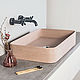 Раковина в ванную из архитектурного бетона, Мебель для ванной, Санкт-Петербург,  Фото №1