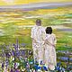 Order Oil landscape for two. Dawn in a blooming field with oil. Zabaikalie. Livemaster. . Pictures Фото №3