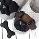'The dogs' felted Slippers. Slippers. Bugrina Oksana. Online shopping on My Livemaster.  Фото №2