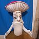 Angry Fly Agaric muppet. A ventriloquist's dummy, Puppet show, Voronezh,  Фото №1