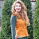 Жилет "Краски осени". Жилеты. Светлана Солодовникова (Fox-svet-lana). Ярмарка Мастеров.  Фото №4