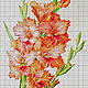 Kit embroidery with beads ' gladiolus  ', Embroidery kits, Ufa,  Фото №1