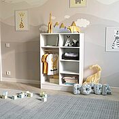 Мебель для детской: Напольная вешалка-гардероб Монтессори