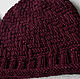 Чтобы лучше рассмотреть модель, нажмите на фото CUTE-KNIT Ната Онипченко Ярмарка Мастеров Купить шапку бини и снуд женский