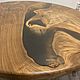 Круглый стол-река из карагача. Столы. Akutrau Woodworking. Интернет-магазин Ярмарка Мастеров.  Фото №2