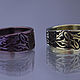 Ring with holly leaves and Celtic titanium pattern. Rings. Ringlin's shop. Online shopping on My Livemaster.  Фото №2