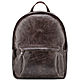 Leather backpack 'Stephanie' (dark brown antique). Backpacks. Russian leather Guild. My Livemaster. Фото №6