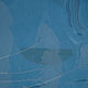 Плательная вискозная ткань купро голубая Марни. Ткани. Ткани от  МОДНЫХ ВМЕСТЕ. Интернет-магазин Ярмарка Мастеров.  Фото №2