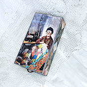 Для дома и интерьера handmade. Livemaster - original item Box pencil case Grandma`s quilt. Handmade.