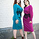 French lace dresses-colors-turquoise and fuchsia. Dresses. AVS -dressshop. My Livemaster. Фото №4