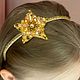 Ободок. Карнавальные головные уборы. Chic-and-radiance-from-julia. Интернет-магазин Ярмарка Мастеров.  Фото №2