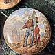 Заказать Винтаж: Антикварная крышка 1850-1870 Pratt and Company. Виктория. Ярмарка Мастеров. . Картины винтажные Фото №3