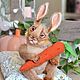 Teddy Rabbit Peanuts bunny collectible author's bunny Easter. Teddy Toys. NatalyTools (natalytools). My Livemaster. Фото №5