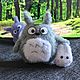 Тоторо, Тю Тоторо и Тиби Тоторо. Амигуруми куклы и игрушки. Надежда (Кафетина). Ярмарка Мастеров.  Фото №5