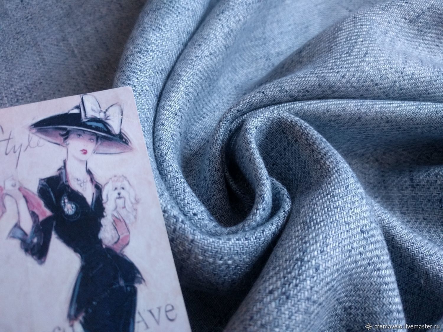 LORO PIANO итальянский костюмный лен – заказать на Ярмарке Мастеров ...