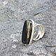 925 Silver Obsidian Ring ALS0014. Rings. Sunny Silver. My Livemaster. Фото №5